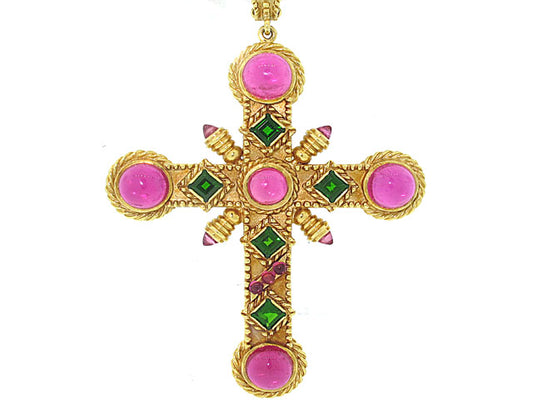 Cynthia Bach Gemstone Cross