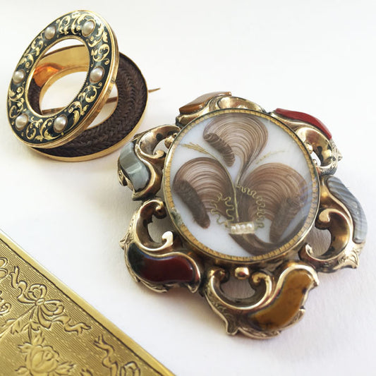 The History and Surprisingly Chic Look of Hair Jewelry