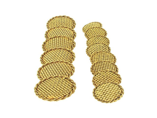 Mid-Century Boucheron Button Set in 18K Gold