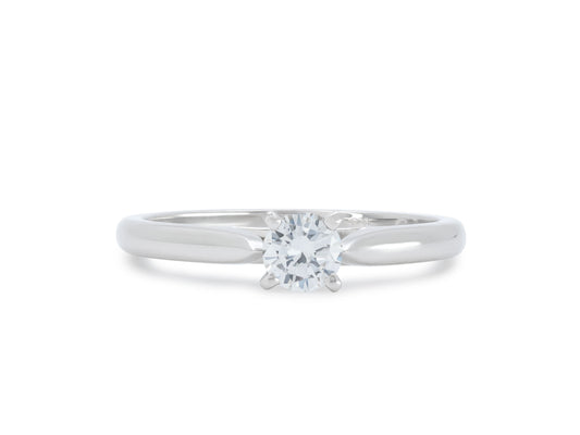 Cartier 'Solitaire 1895' Diamond Promise Ring, 0.23 carats, in Platinum