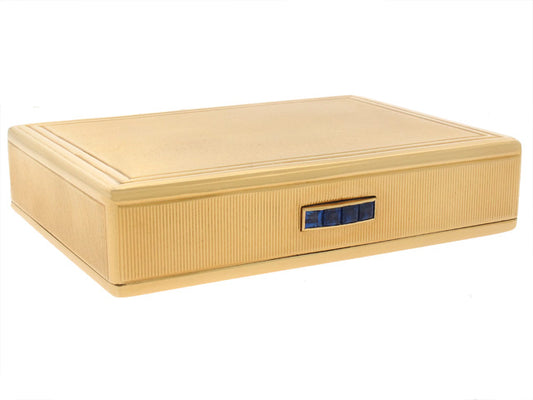 Cartier Paris Mid-Century Box with Sapphire Clasp in 18K