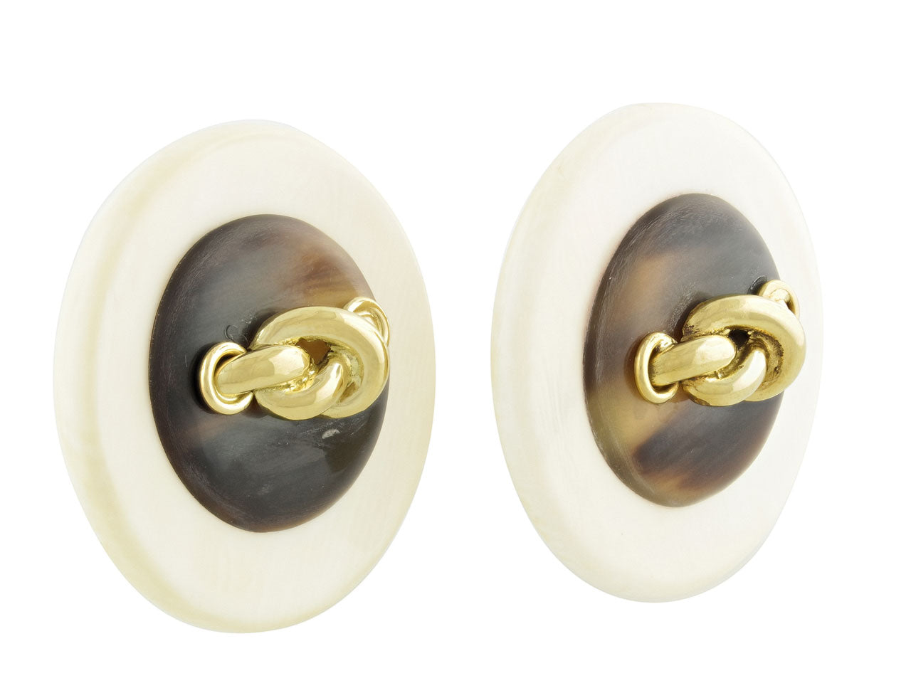 Cartier Aldo Cipullo Knot Earrings in 18K Gold