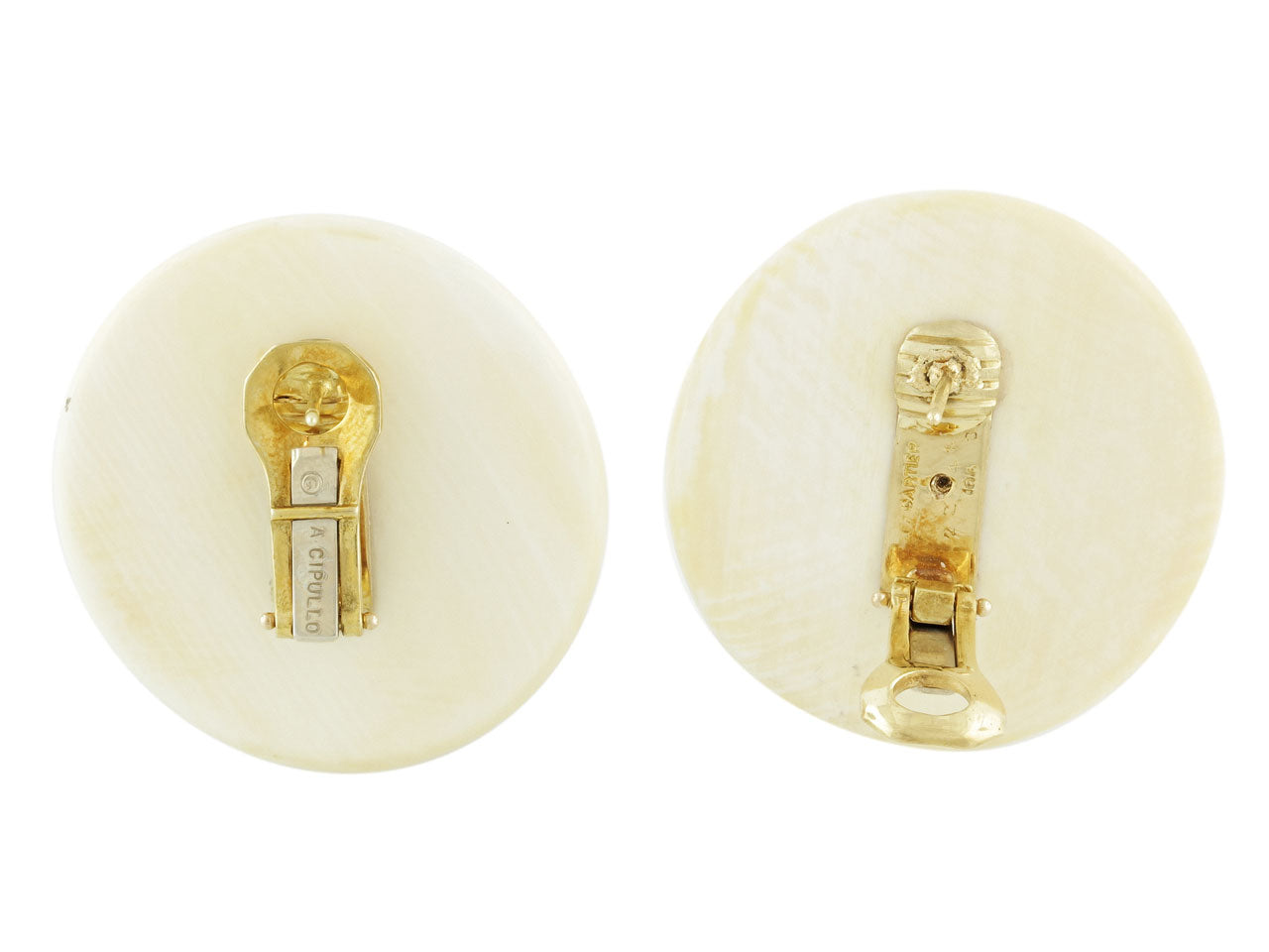 Cartier Aldo Cipullo Knot Earrings in 18K Gold