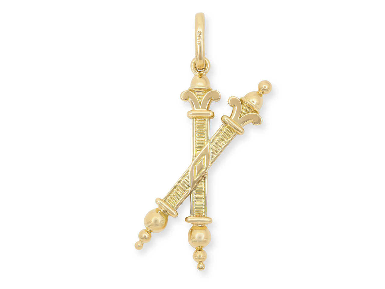 Mid-Century Cartier Pendant in 18K Gold