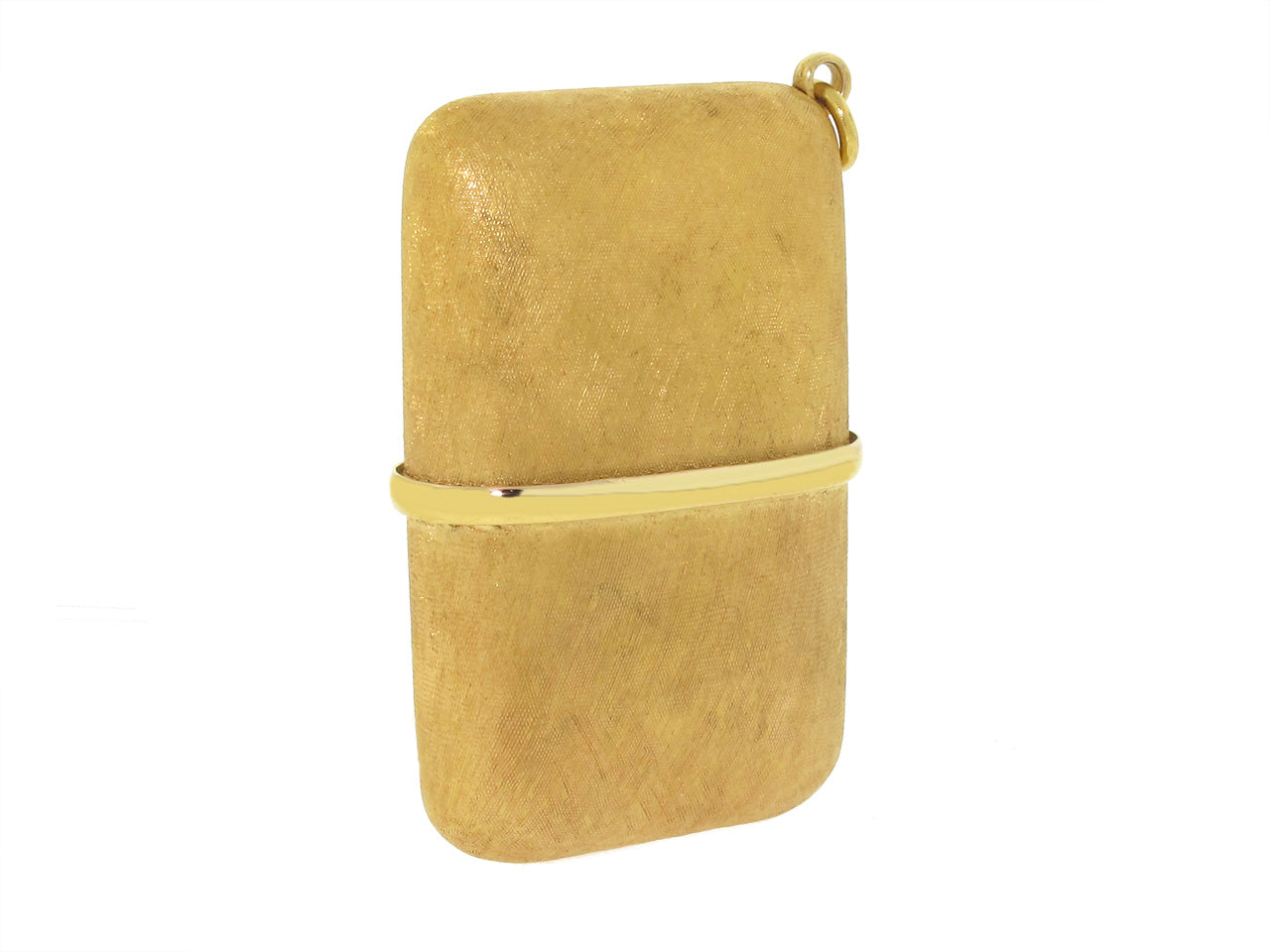 Movado Ermeto Mid-Century Travel Clock in 18K Gold