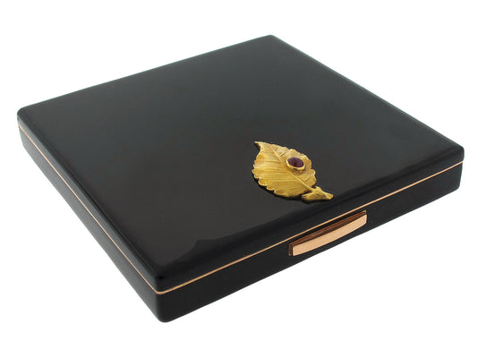 Retro Cartier Paris Compact in 14K