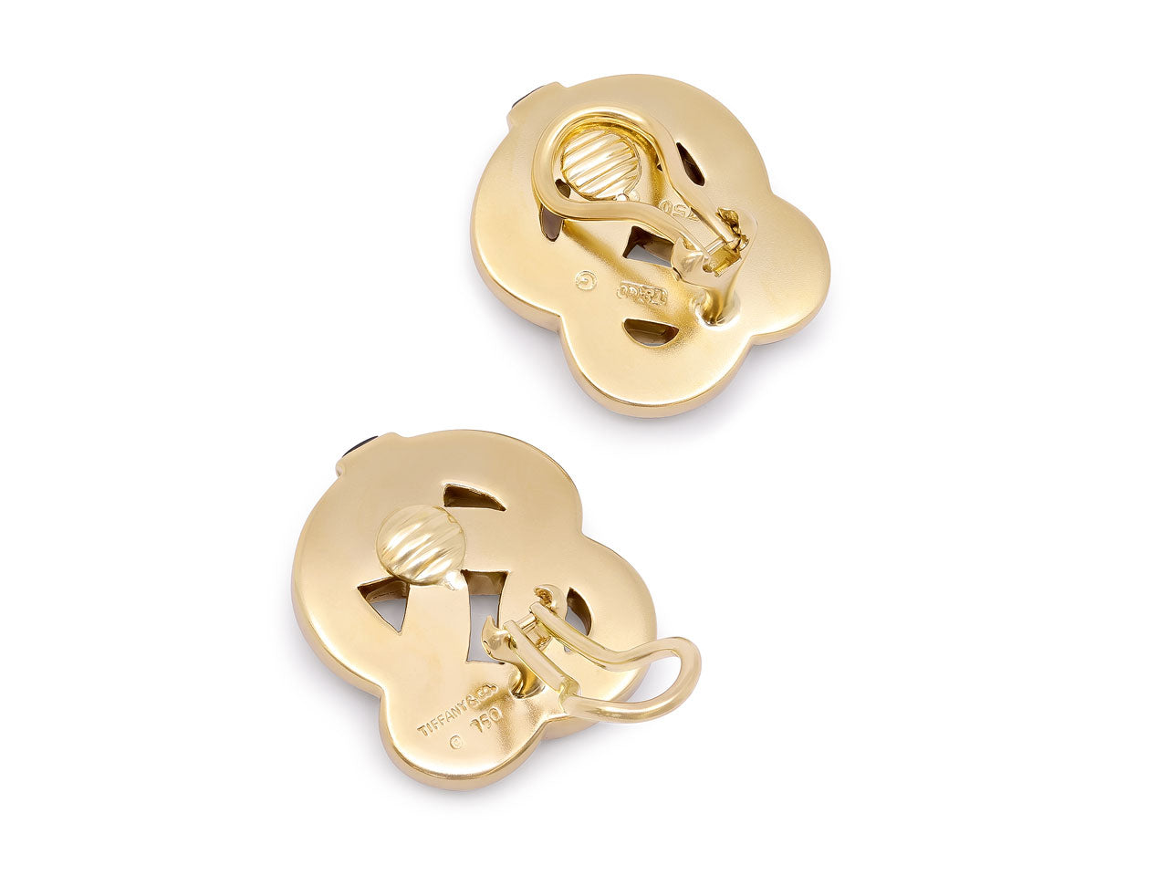 Tiffany & Co. Angela Cummings Onyx Earrings in 18K