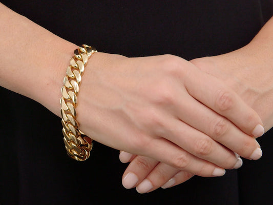 C'est Laudier Chain Bracelet in 18K Gold