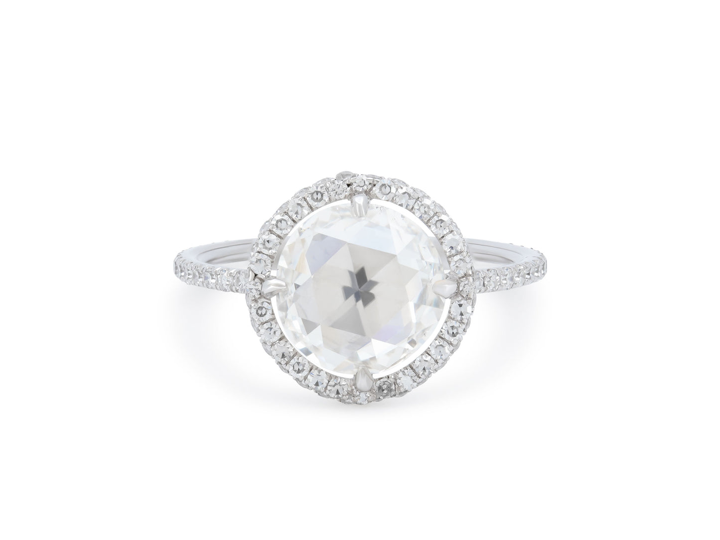 Martin Katz 2.41ct Diamond Halo Ring in Platinum