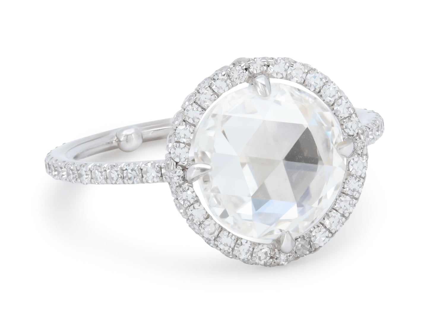 Martin Katz 2.41ct Diamond Halo Ring in Platinum