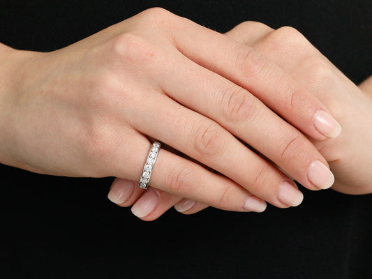 Tiffany & Co. Diamond Eternity Band in Platinum