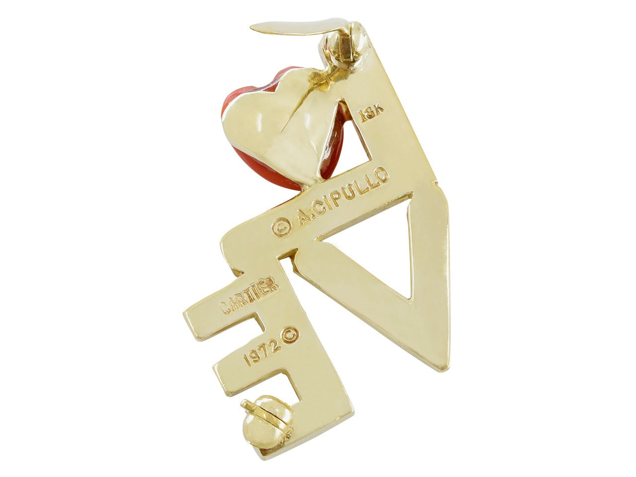 Cartier Aldo Cipullo Love Pin in 18K Gold