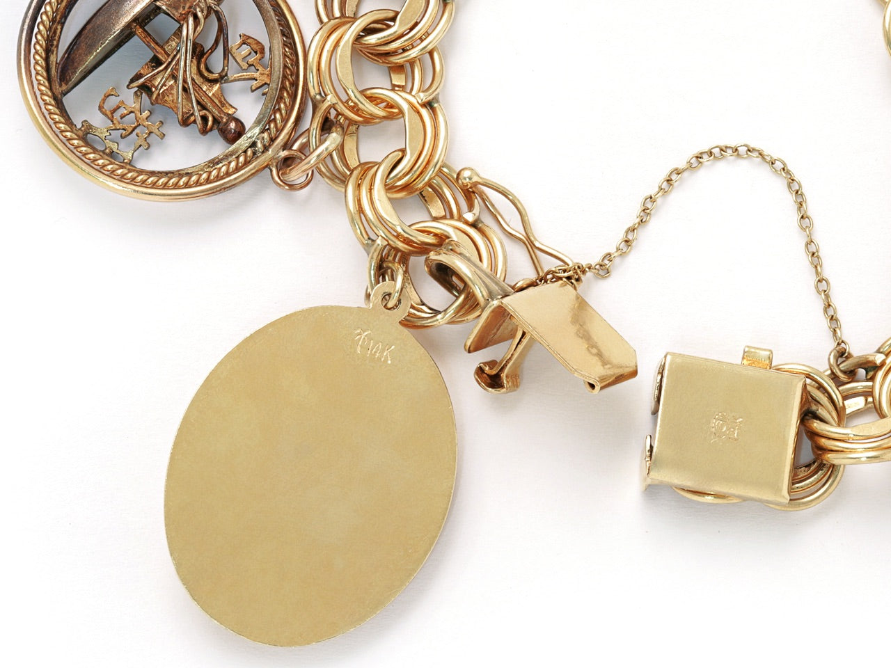 Charm Bracelet in 14K Gold