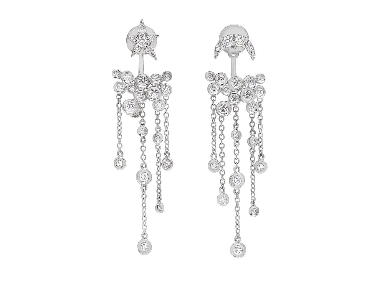 Giorgio Armani Firmamento Diamond Earrings in 18K 517608 Beladora