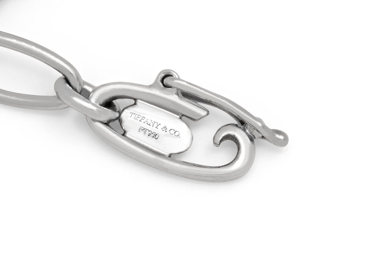 Tiffany & Co. Elsa Peretti Five-Charm Bracelet in Platinum