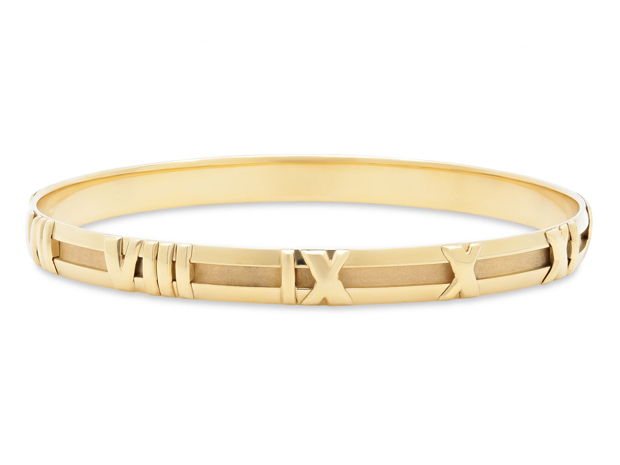 Tiffany 'Atlas' Bangle Bracelet in 18K Gold #518513 – Beladora