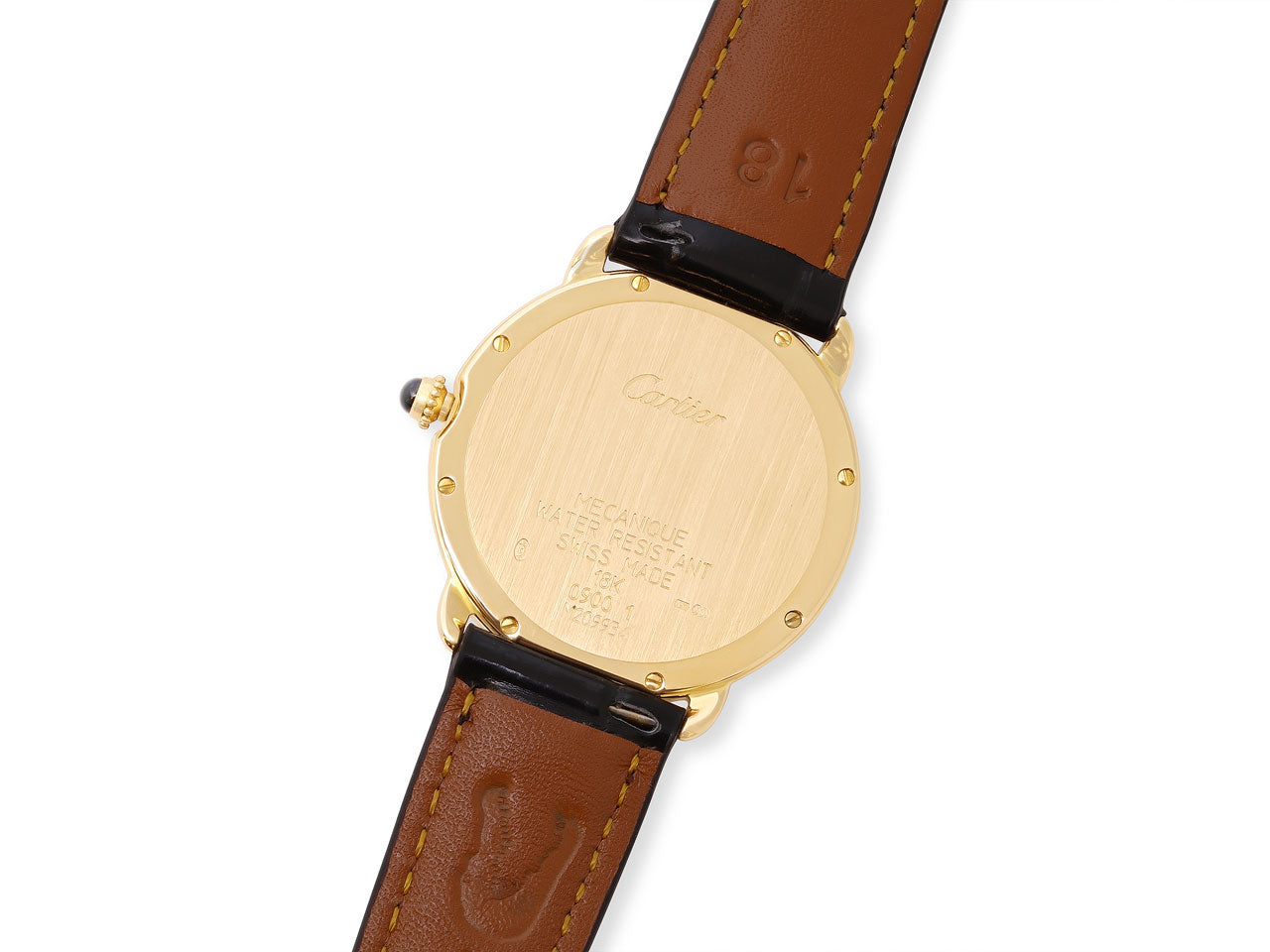 Cartier 'Ronde Louis' Watch in 18K Gold, 33mm