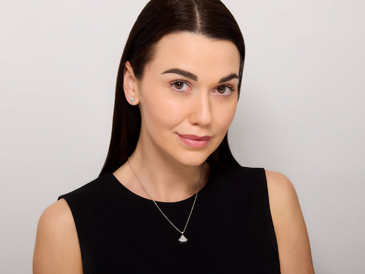 Bulgari 'Diva's Dream' Diamond Necklace in 18K White Gold