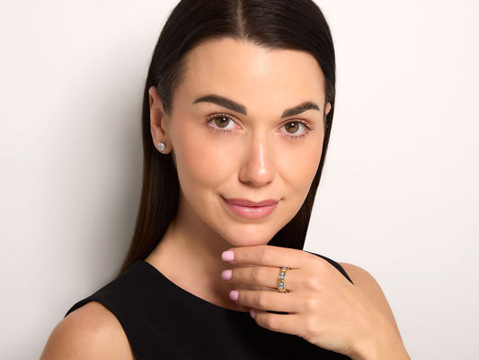 Tiffany & Co. Schlumberger 'Sixteen Stone' Diamond Ring in 18K Gold and Platinum