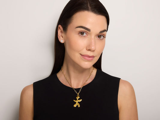 Jean Mahie 'Gigolette' Pendant in 22k Gold