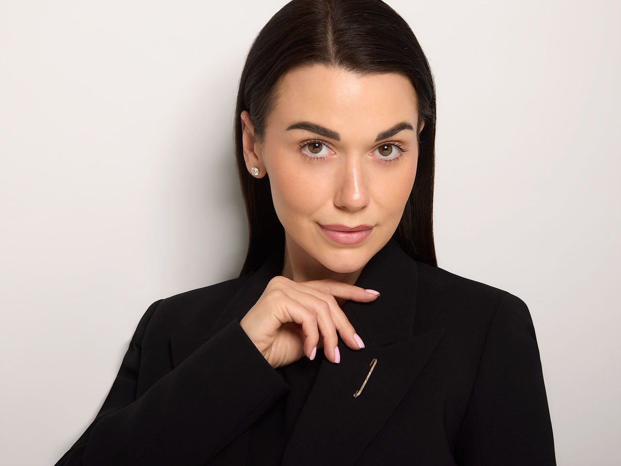 Antique Edwardian Cartier Diamond Pin in Platinum