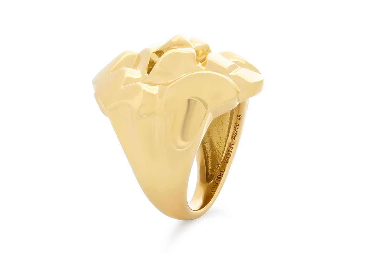Chanel 'Sous le Signe du Lion' Ring in 18K Gold