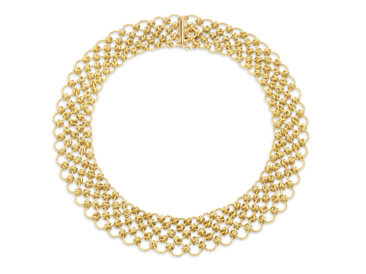 Link Necklace in 18K Gold