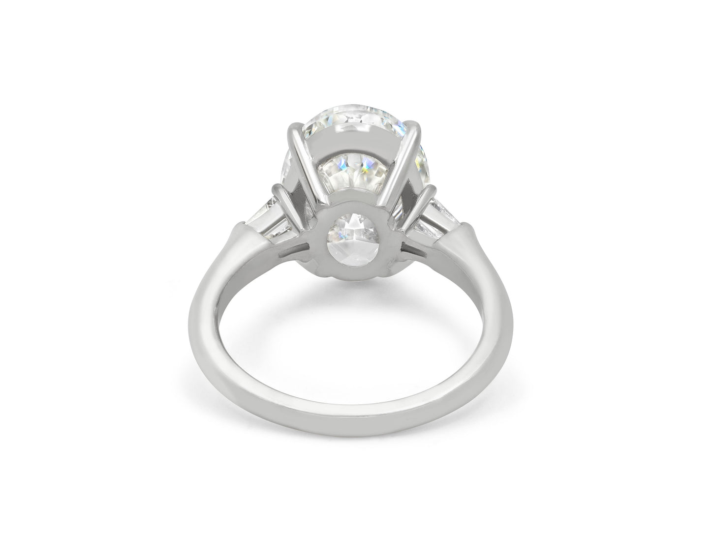 Beladora 'Bespoke' Oval-cut Diamond Ring, 5.01 Carat E/VS1, in Platinum