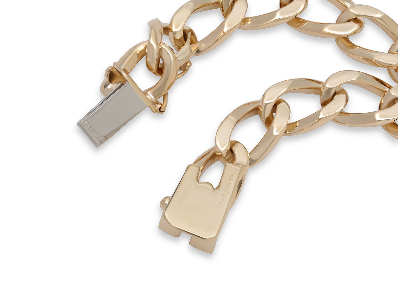 Mid-Century Cartier Charm Bracelet in 14K Gold