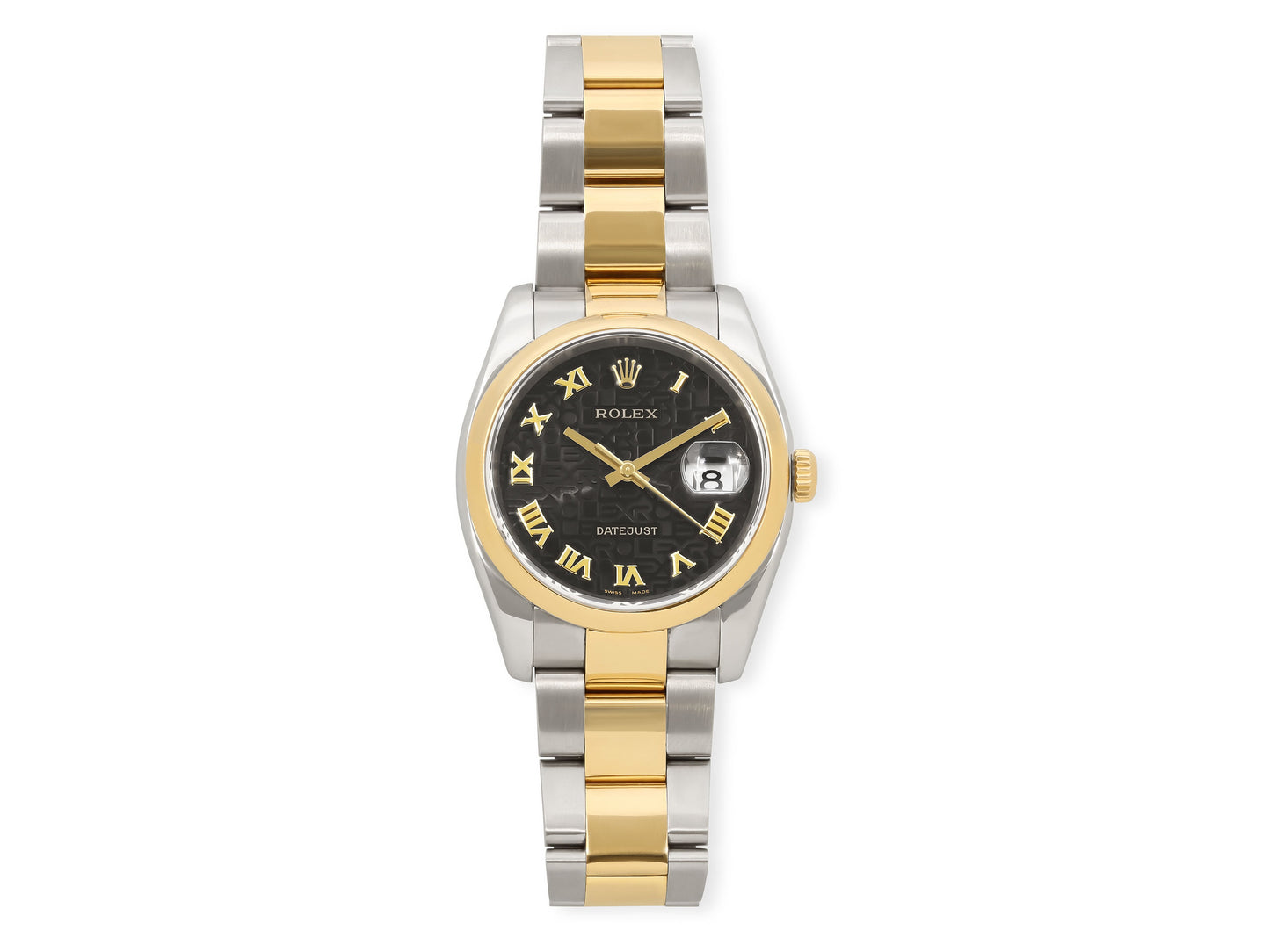 Rolex 'Datejust' Watch in Stainless Steel and 18K Gold, 36 mm