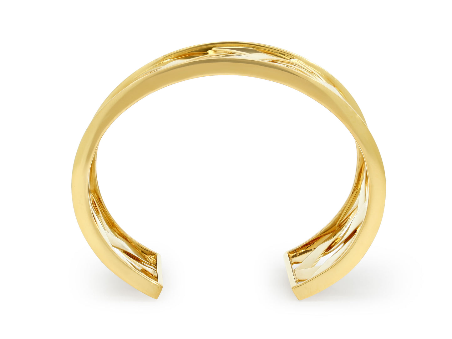 Verdura 'Criss Cross' Cuff in 18K Gold