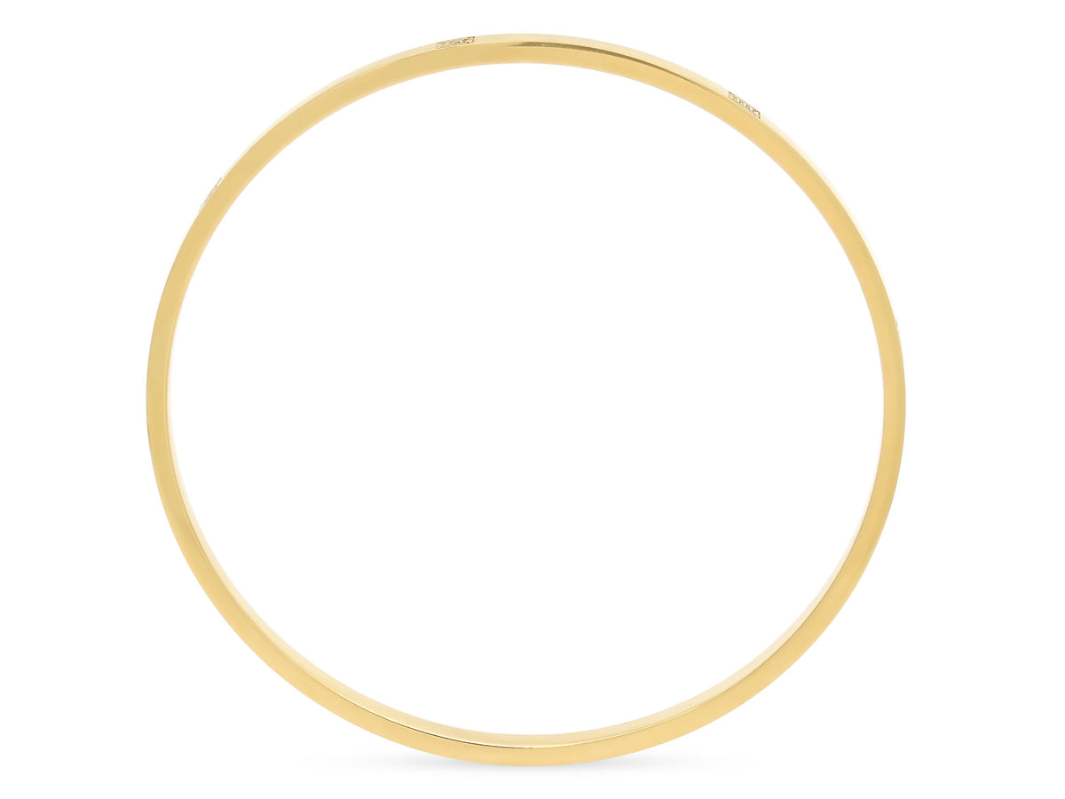 Tiffany & Co. 'Atlas' Bangle Bracelet in 18K Gold