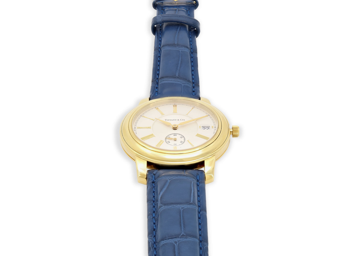 Tiffany & Co. 'Mark Round' Watch in 18K Gold, 37 mm