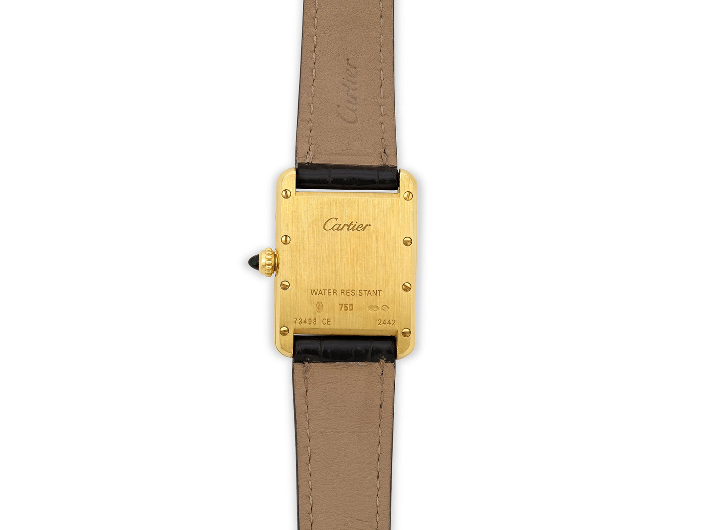 Cartier 'Tank Louis' Watch in 18K Gold, Small