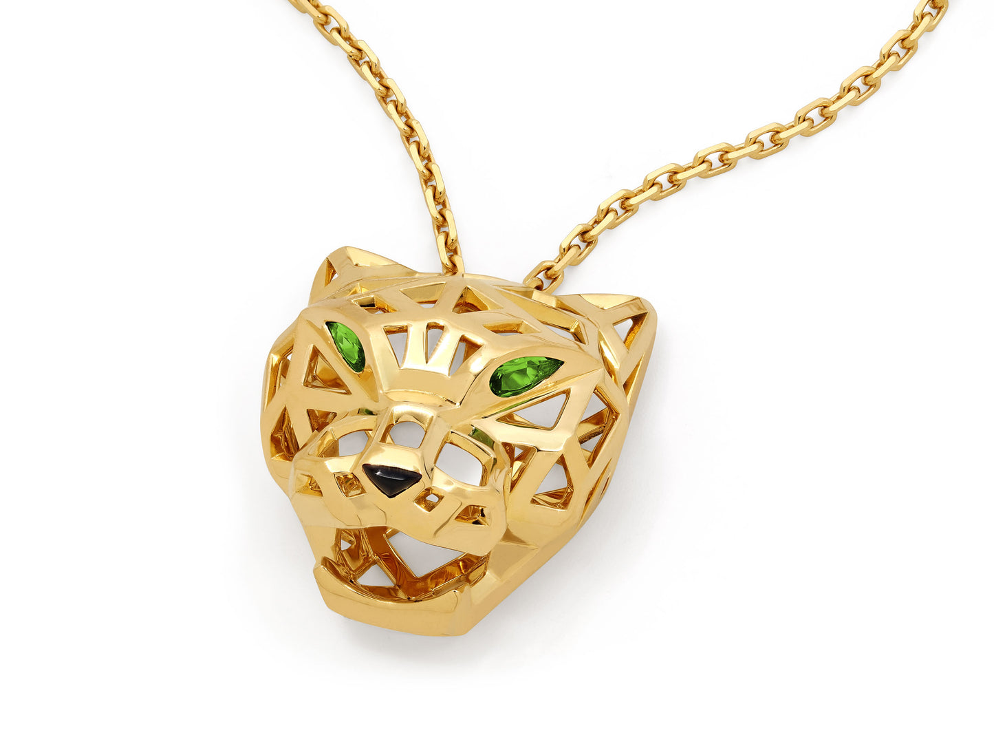 Cartier 'Panthère de Cartier' Pendant Necklace in 18K Gold