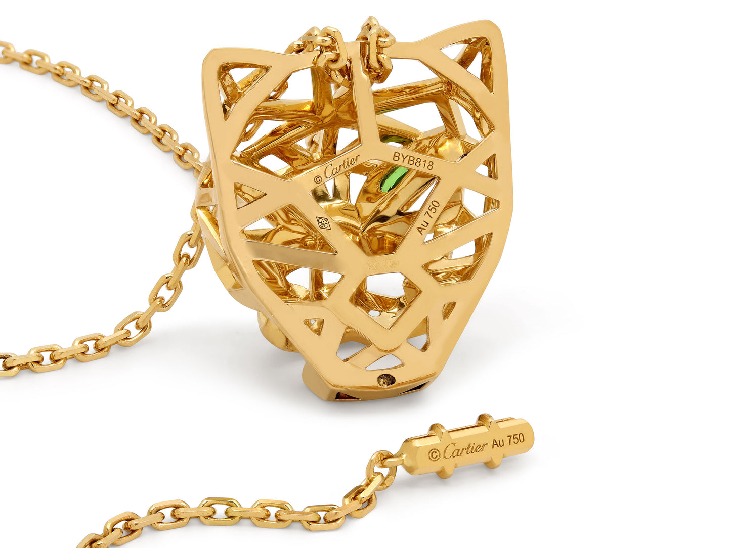 Cartier 'Panthère de Cartier' Pendant Necklace in 18K Gold