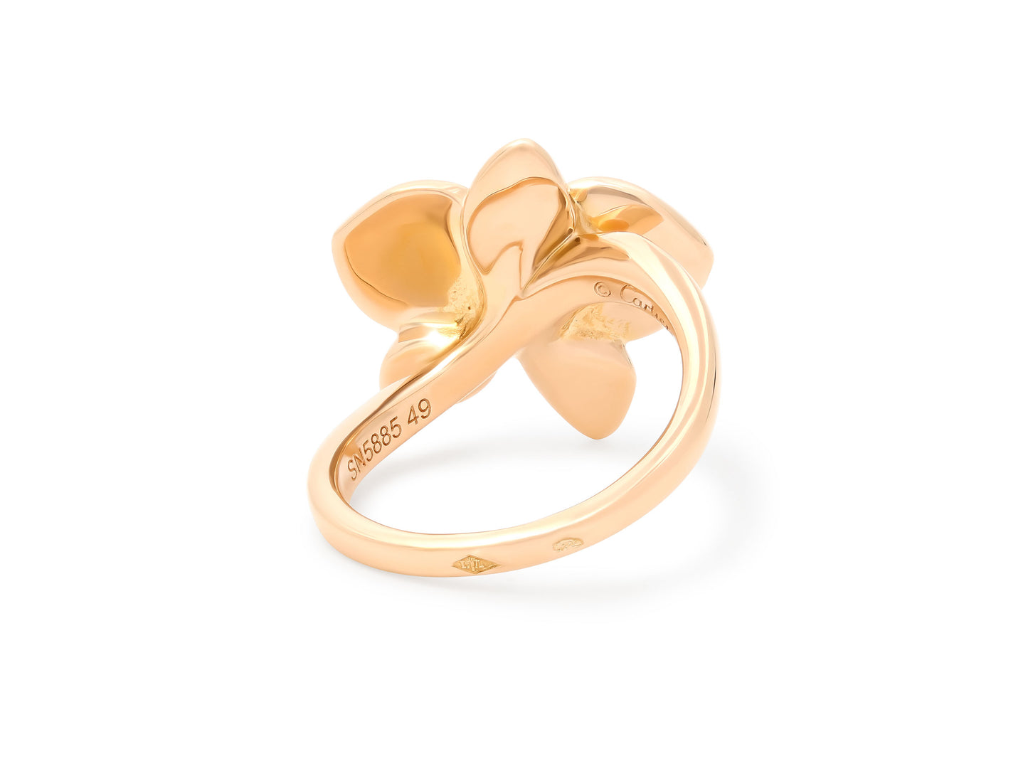Cartier 'Caresse d'Orchidées' Diamond Ring in 18K Rose Gold