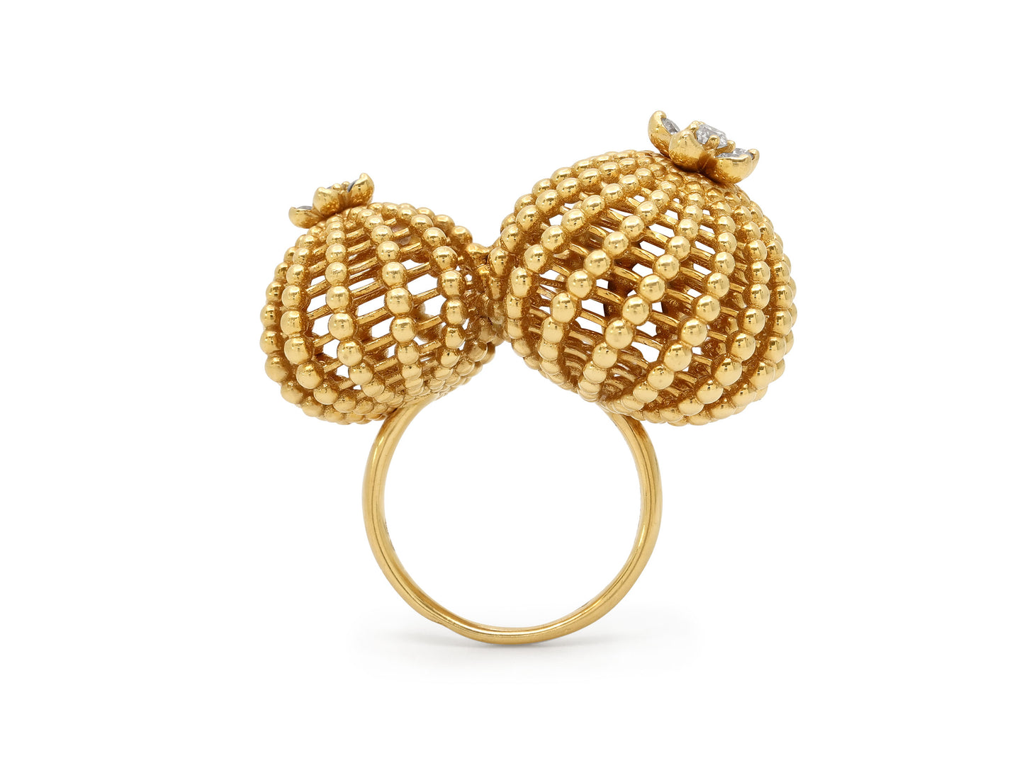 Cartier 'Cactus de Cartier' Diamond Ring in 18K Gold