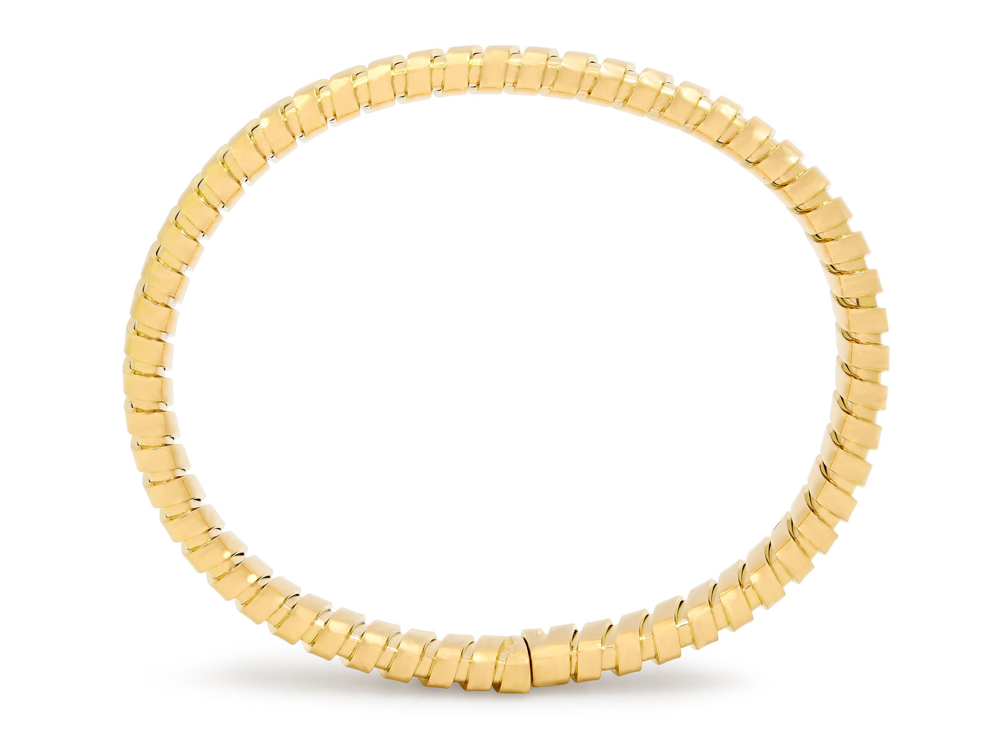Tubogas Bracelet in 18K Gold by Beladora