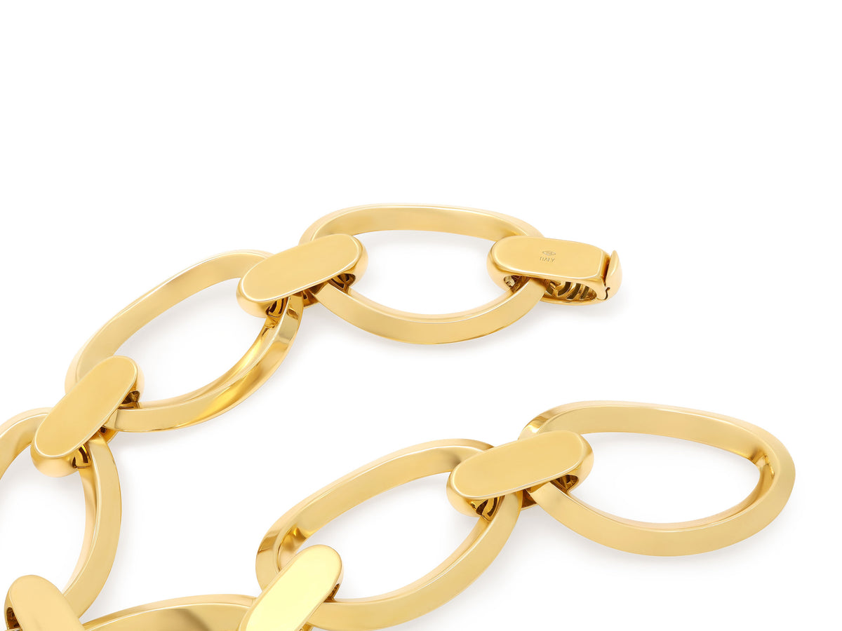 Link Bracelet in 18K Gold, by Beladora