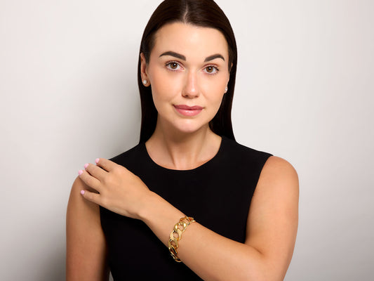 Tiffany & Co. Curb Link Bracelet in 18K Gold