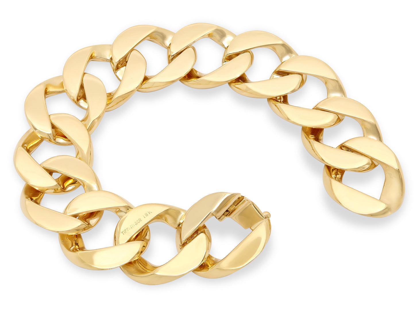 Tiffany & Co. Curb Link Bracelet in 18K Gold