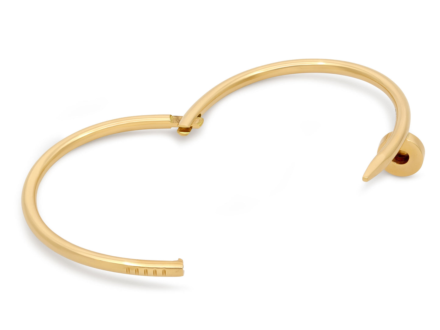 Cartier 'Juste Un Clou' Bracelet, Classic Model, in 18K Gold, Size 17