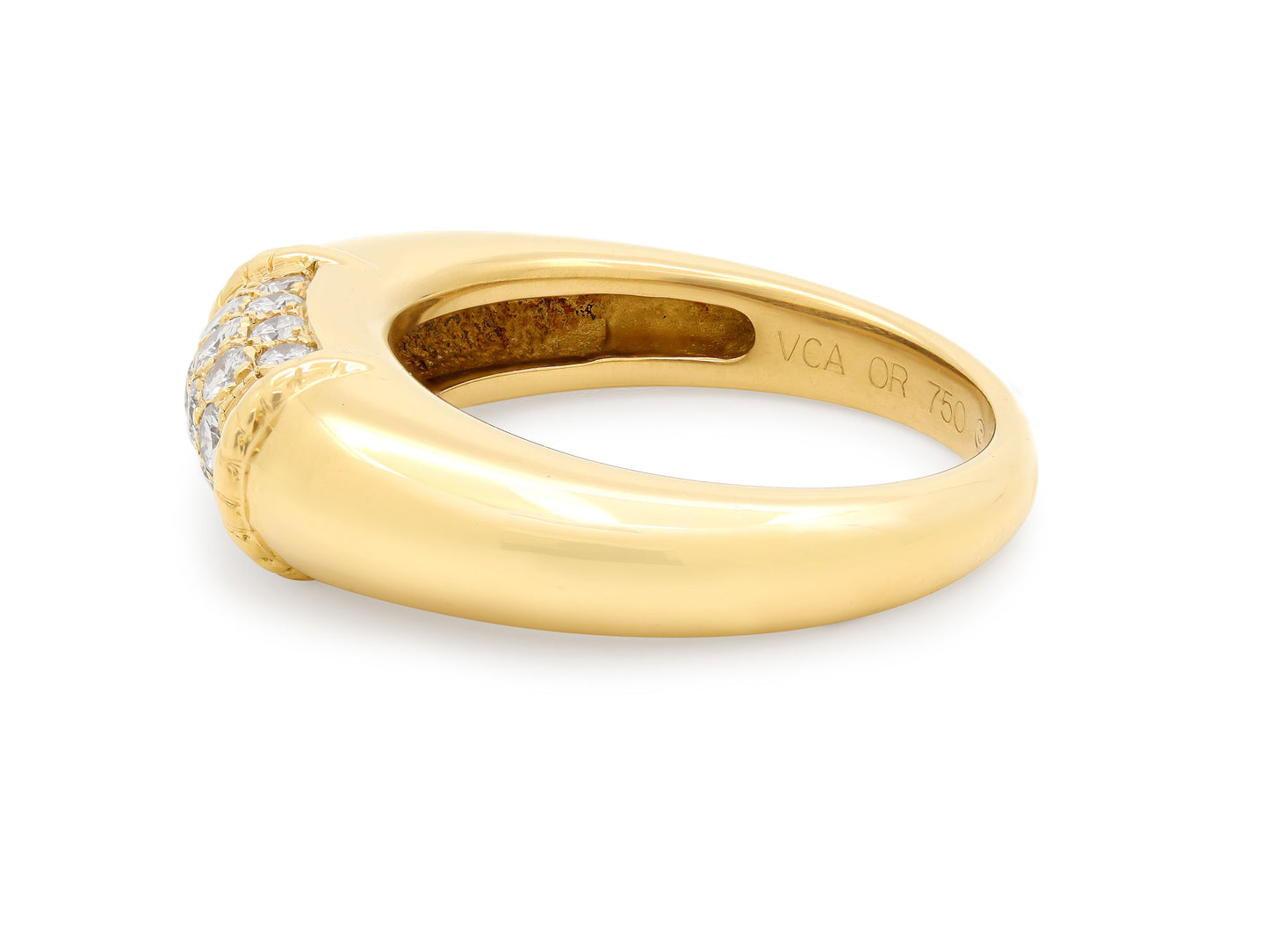 Van Cleef & Arpels 'Philippine' Diamond Ring in 18K Gold