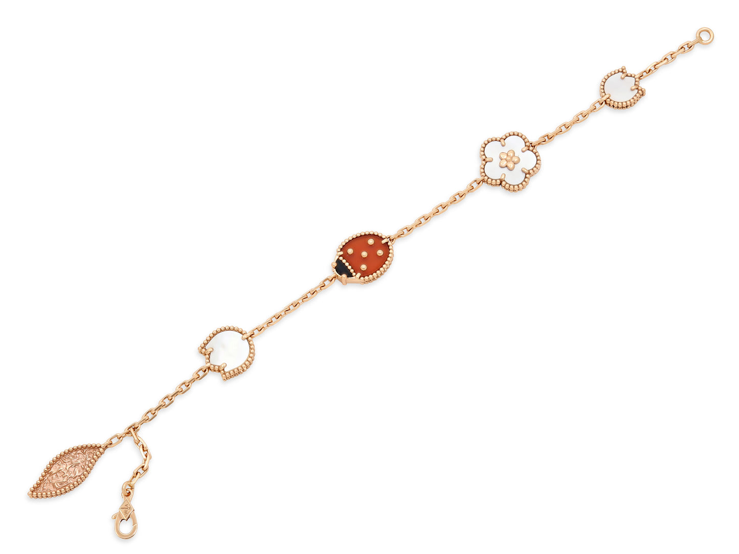 Van Cleef & Arpels 'Lucky Spring' Bracelet in 18K Rose Gold