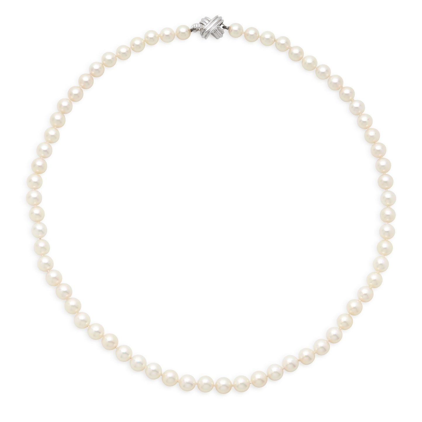 Tiffany & Co. Pearl Necklace in 18K White Gold