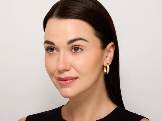 Hammerman Brothers Diamond Earrings in 14K Gold