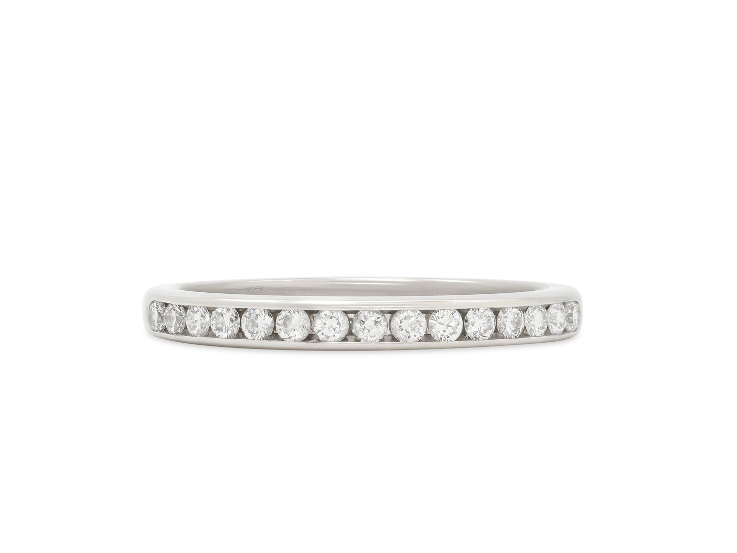Tiffany & Co. Half Eternity Ring in Platinum