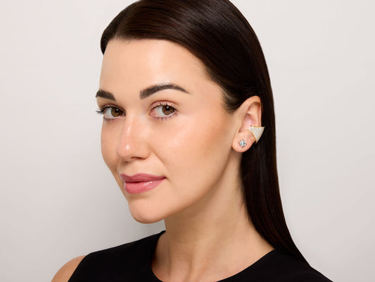 Savolinna 'Maxi Ergo' Diamond Ear Cuff in 18K Gold