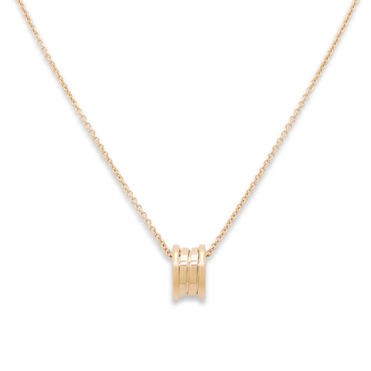 Bulgari 'B.zero1' Necklace in 18K Rose Gold